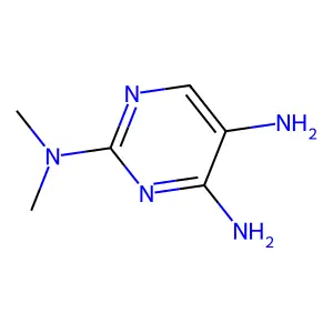 N2,N2-dimethylpyrimidine-2,4,5-triamine structure