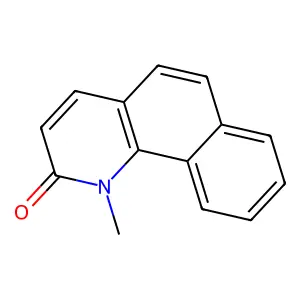 1-Methylbenzo[h]quinolin-2-one structure