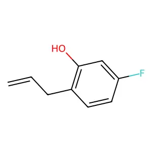 2-Allyl-5-fluorophenol structure
