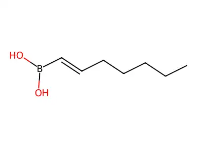 (1E)-(Hept-1-en-1-yl)boronic acid structure