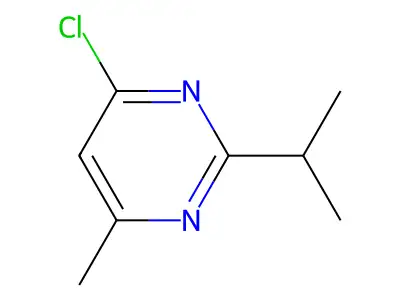 4-Chloro-6-methyl-2-(propan-2-yl)pyrimidine structure