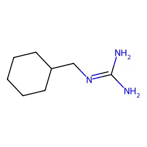 N-(Cyclohexylmethyl)guanidine structure