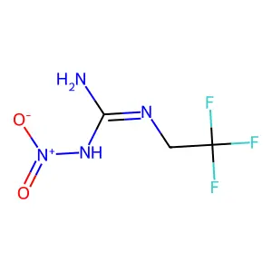 1-Nitro-2-(2,2,2-trifluoroethyl)guanidine structure