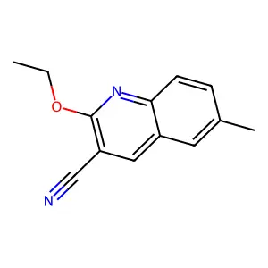 2-Ethoxy-6-methylquinoline-3-carbonitrile structure