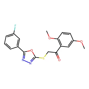 C18H15FN2O4S structure