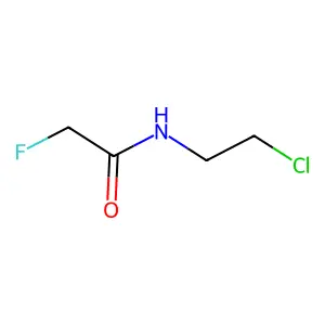 Acetamide, N-(2-chloroethyl)-2-fluoro- structure