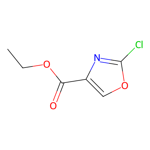 Ethyl 2-chlorooxazole-4-carboxylate structure