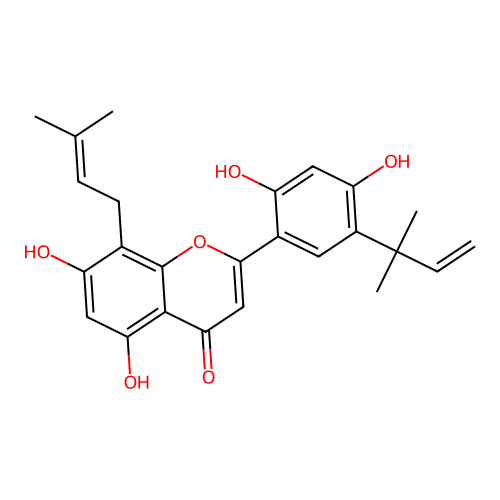 Chemical Compound (C25H26O6) structure