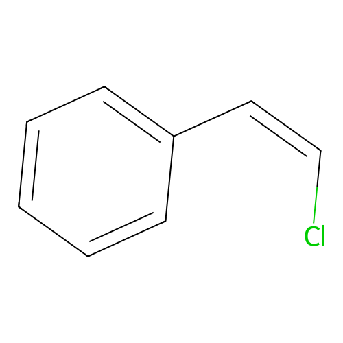 Benzene, (2-chloroethenyl)- structure