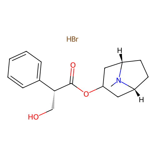 Hyoscyamine hydrobromide structure
