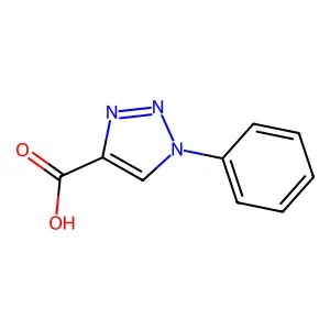 1-Phenyl-1H-1,2,3-triazole-4-carboxylic acid structure