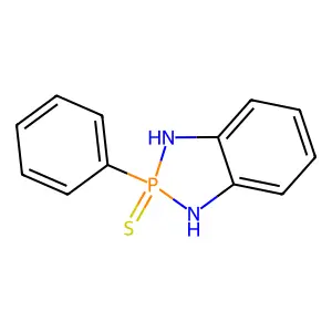 2-Phenyl-2-sulfanylidene-1,3-dihydro-1,3,2lambda5-benzodiazaphosphole structure