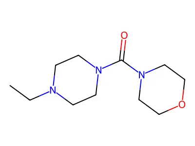 4-Ethylpiperazinyl morpholin-4-yl ketone structure