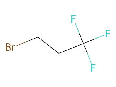 1-Bromo-3,3,3-trifluoroprop-1-ene structure