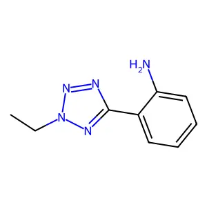 2-(2-Ethyl-2H-tetrazol-5-yl)aniline structure