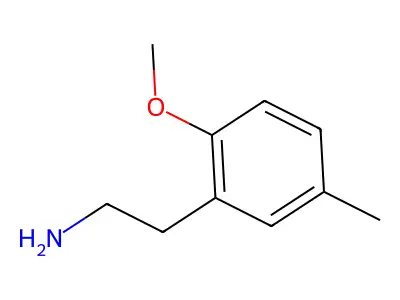 2-(2-Methoxy-5-methylphenyl)ethan-1-amine structure