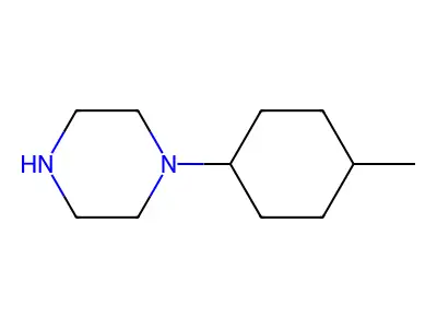 1-(4-Methylcyclohexyl)piperazine structure
