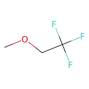 2,2,2-Trifluoroethyl methyl ether structure