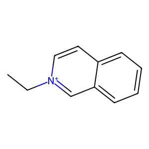 2-Ethylisoquinolin-2-ium structure
