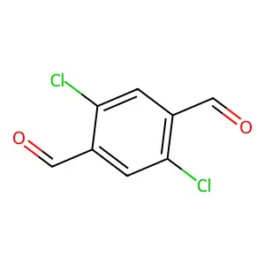 2,5-Dichloroterephthalaldehyde structure