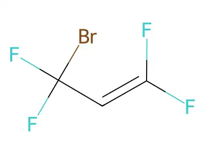 3-Bromo-1,1,3,3-tetrafluoropropene structure