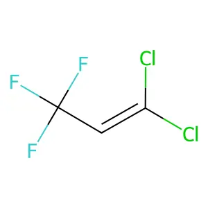 1-Propene, 1,1-dichloro-3,3,3-trifluoro- structure