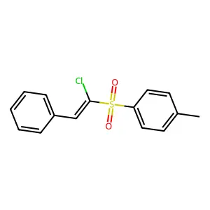 1-(1-Chloro-2-phenylethenesulfonyl)-4-methylbenzene structure