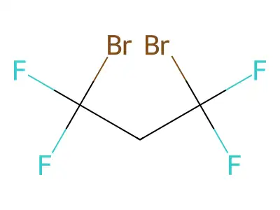 1,3-Dibromo-1,1,3,3-tetrafluoropropane structure