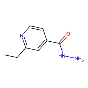 2-Ethylisonicotinic acid hydrazide structure