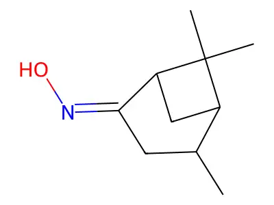 N-(4,6,6-Trimethylbicyclo[3.1.1]heptan-2-ylidene)hydroxylamine structure