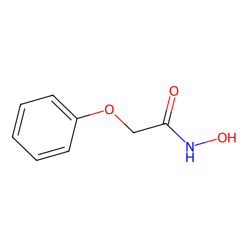 N-hydroxy-2-phenoxyacetamide structure