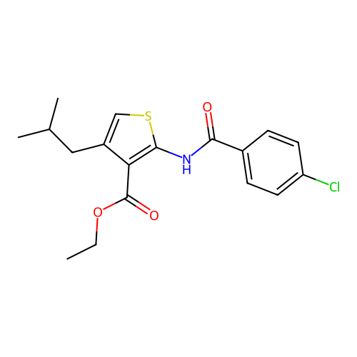 C18H20ClNO3S structure