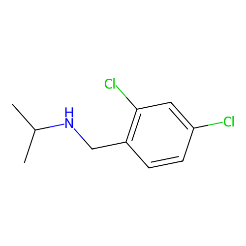2,4-Dichloro-N-isopropylbenzylamine structure