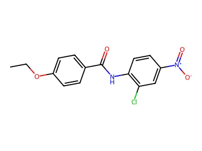 N-(2-Chloro-4-nitrophenyl)-4-ethoxybenzamide structure