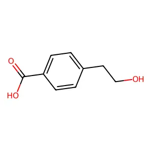 4-(2-Hydroxyethyl)benzoic acid structure