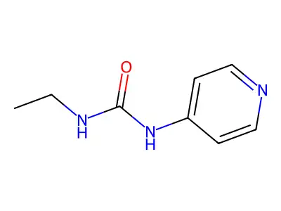 1-Ethyl-3-(4-pyridyl)urea structure