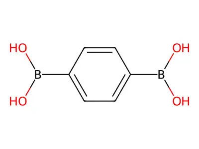 1,4-苯二硼酸 structure