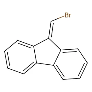 9-(Bromomethylidene)fluorene structure