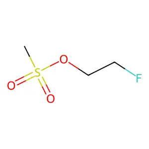2-氟乙基甲磺酸酯 structure