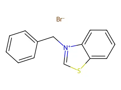 3-Benzylbenzothiazolium structure