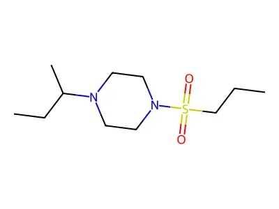 1-(Butan-2-yl)-4-(propylsulfonyl)piperazine structure