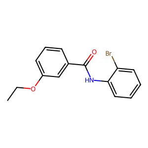 N-(2-bromophenyl)-3-ethoxybenzamide structure