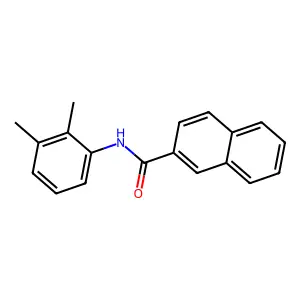 N-(2,3-dimethylphenyl)naphthalene-2-carboxamide structure