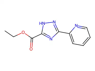 Ethyl 5-(Pyridin-2-Yl)-1H-1,2,4-Triazole-3-Carboxylate structure