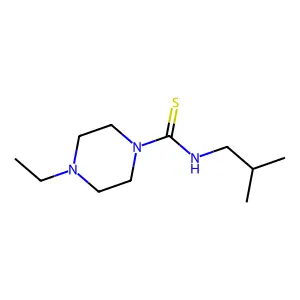 1-Piperazinecarbothioamide, 4-ethyl-N-(2-methylpropyl)- structure