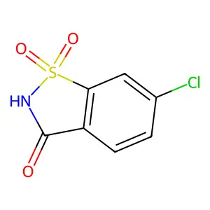 6-Chlorosaccharin structure