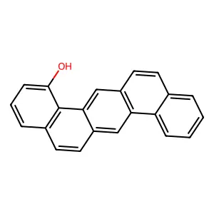 Dibenz(a,h)anthracen-1-ol structure