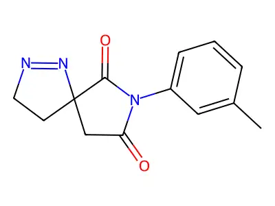 7-(3-Methylphenyl)-1,2,7-triazaspiro[4.4]non-1-ene-6,8-dione structure