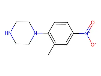1-(2-Methyl-4-nitrophenyl)piperazine hydrochloride structure