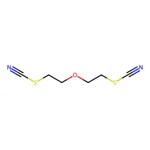 C,C'-(Oxydi-2,1-ethanediyl) dithiocyanate structure
